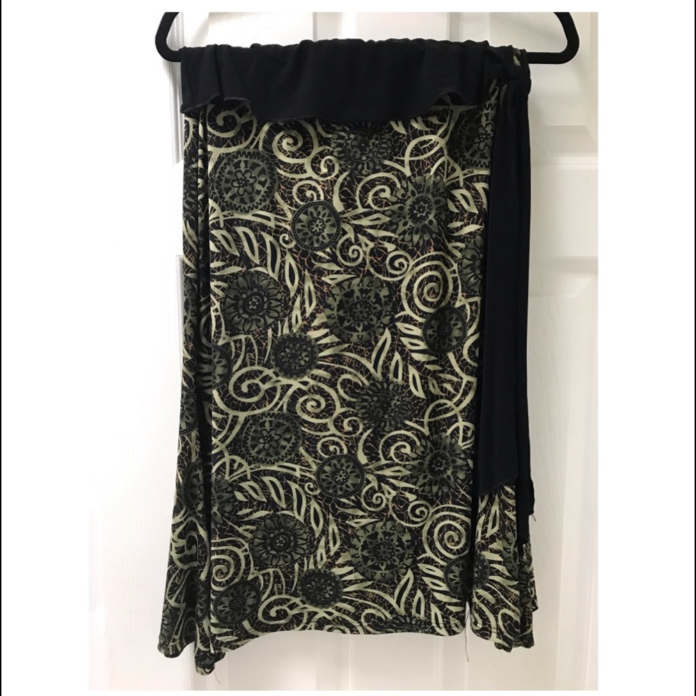 Carole Little Side-tie Skirt